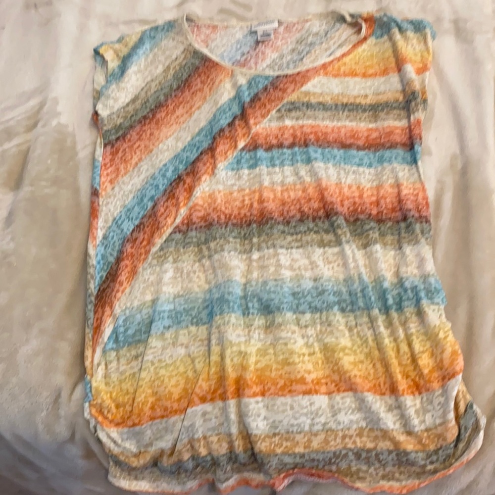 Motherhood maternity stripped tee
